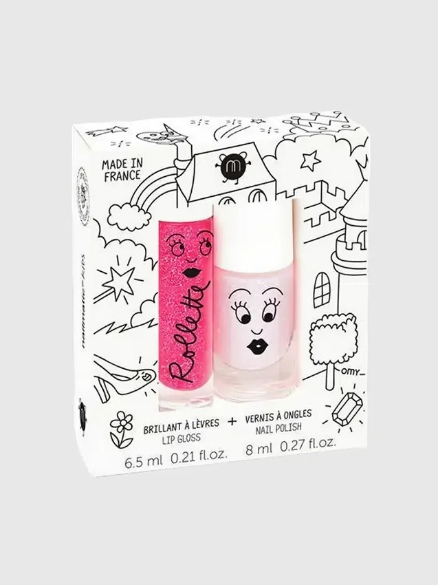 Nailmatic Nagellak- en Lipgloss-set ‘Fairytales’