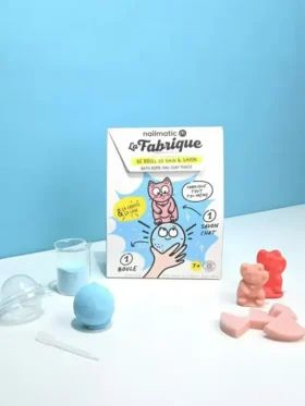Nailmatic-set voor het maken van badbruisballen en zeep