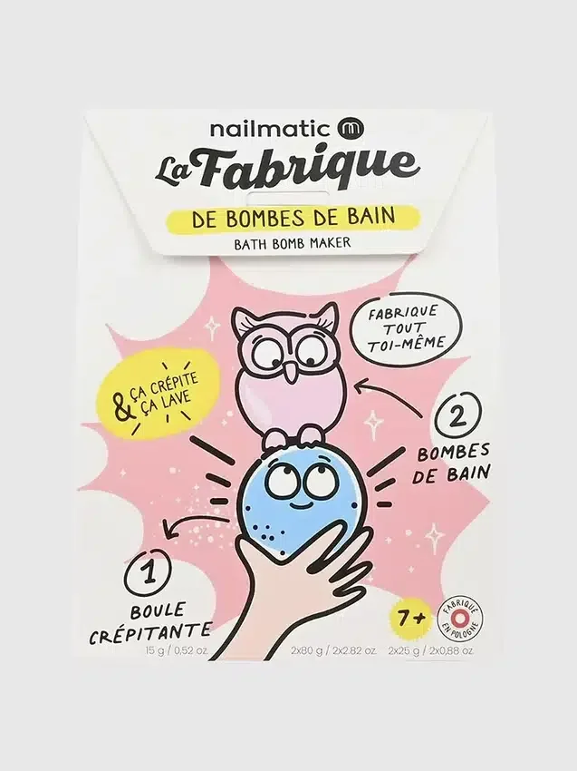 Nailmatic-set voor het maken van badbruisballen met bruisende badbal