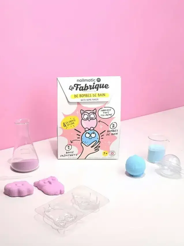 Nailmatic-set voor het maken van badbruisballen met bruisende badbal