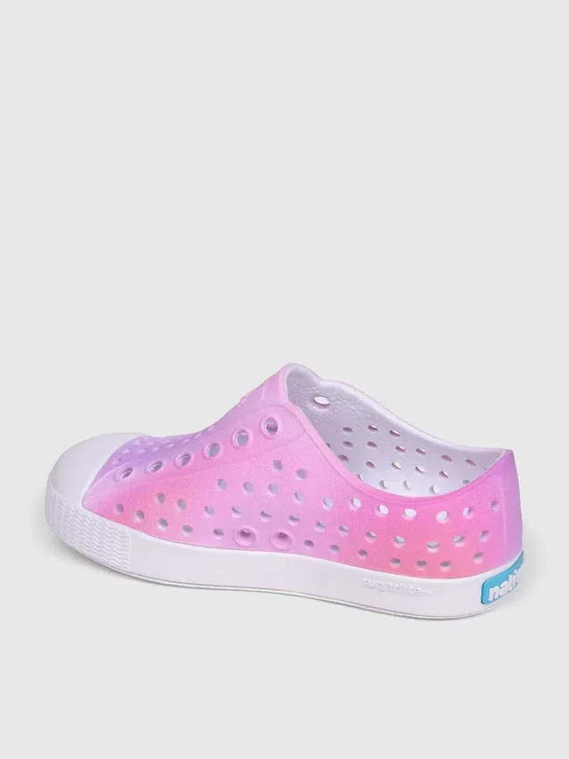Native-schoenen voor peuters met Jefferson-print