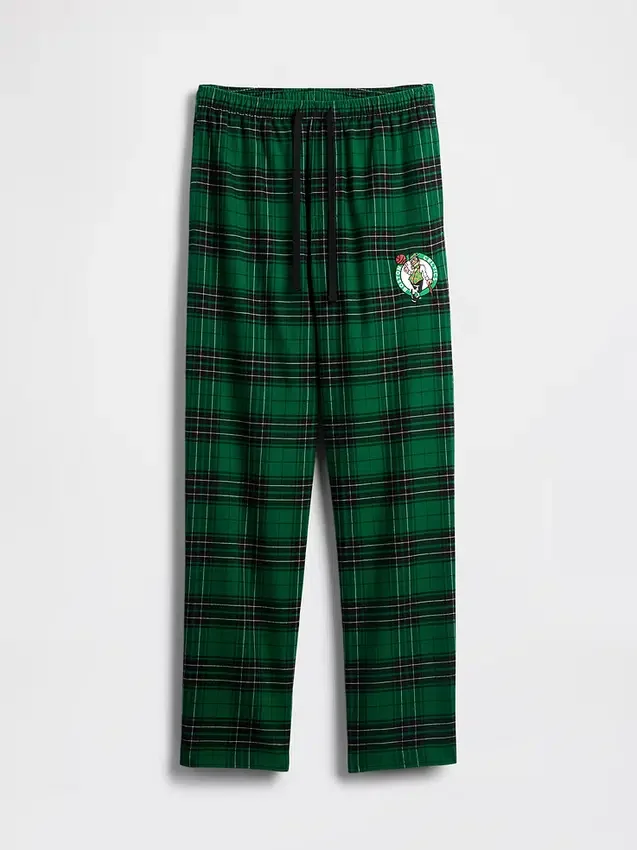 NBA Boston Celtics flanellen pyjamabroek-broek