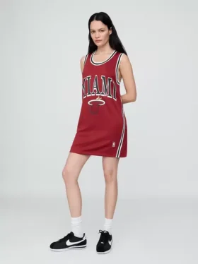 NBA Miami Heat gerecyclede jersey-minijurk