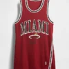 NBA Miami Heat gerecyclede jersey-minijurk