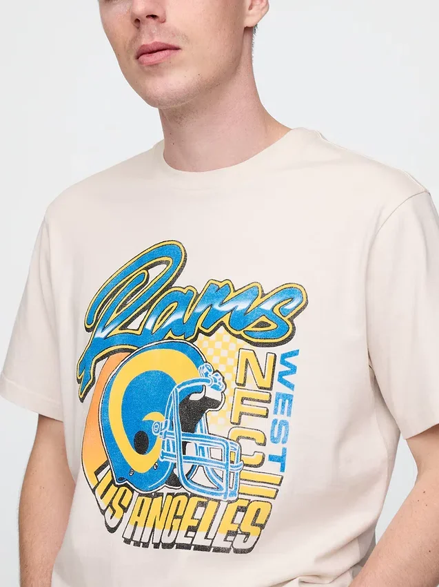 NFL Los Angeles Rams T-shirt met opdruk