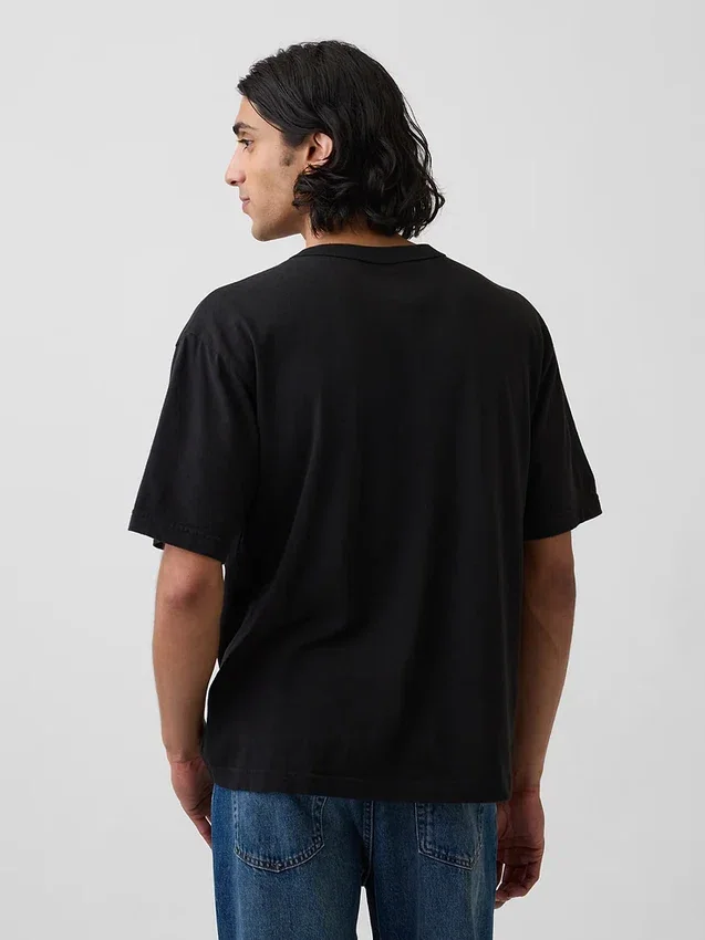 Nirvana T-shirt met print, zwaar, cropped