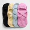 No-Show-sokken met antislipzool (4-pack)