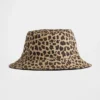 Omkeerbare luipaardprint-buckethoed voor Baby & Peuter