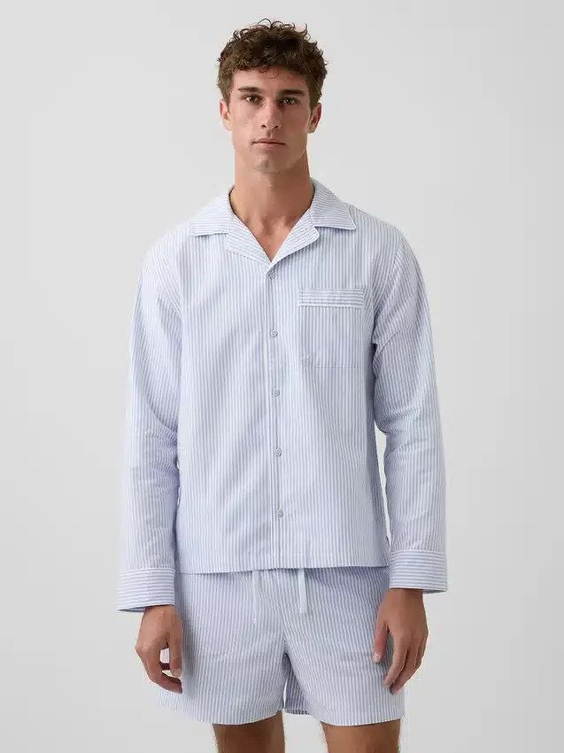 Ontspannen pyjamashirt