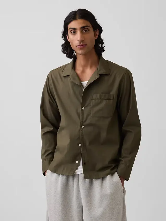 Ontspannen pyjamashirt