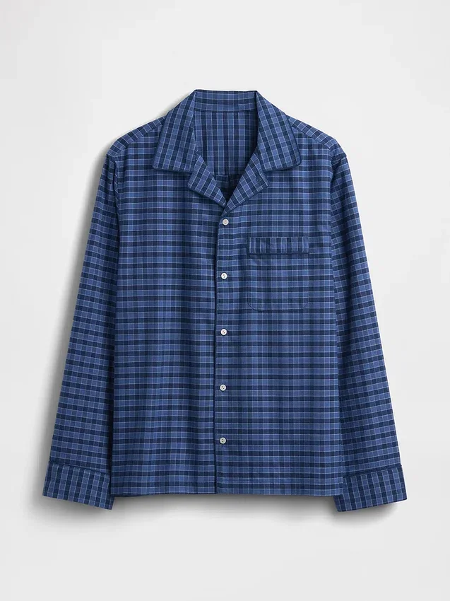 Ontspannen pyjamashirt