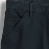 Ontspannen rechte utility-kaki broek