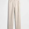 Ontspannen rechte utility-kaki broek