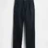 Ontspannen rechte utility-kaki broek