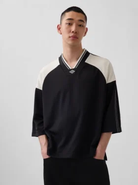 Ouigap oversized jersey met logo