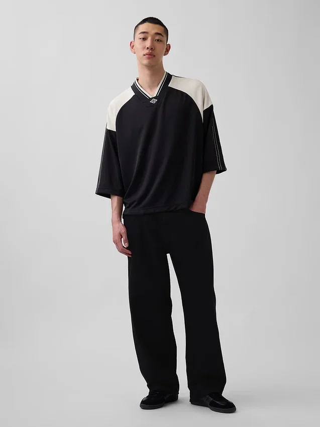 Ouigap oversized jersey met logo