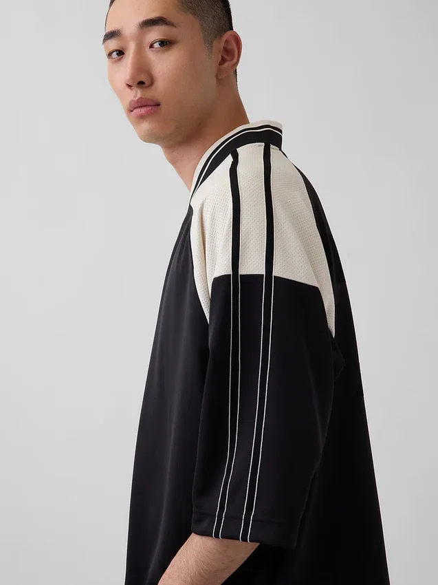 Ouigap oversized jersey met logo