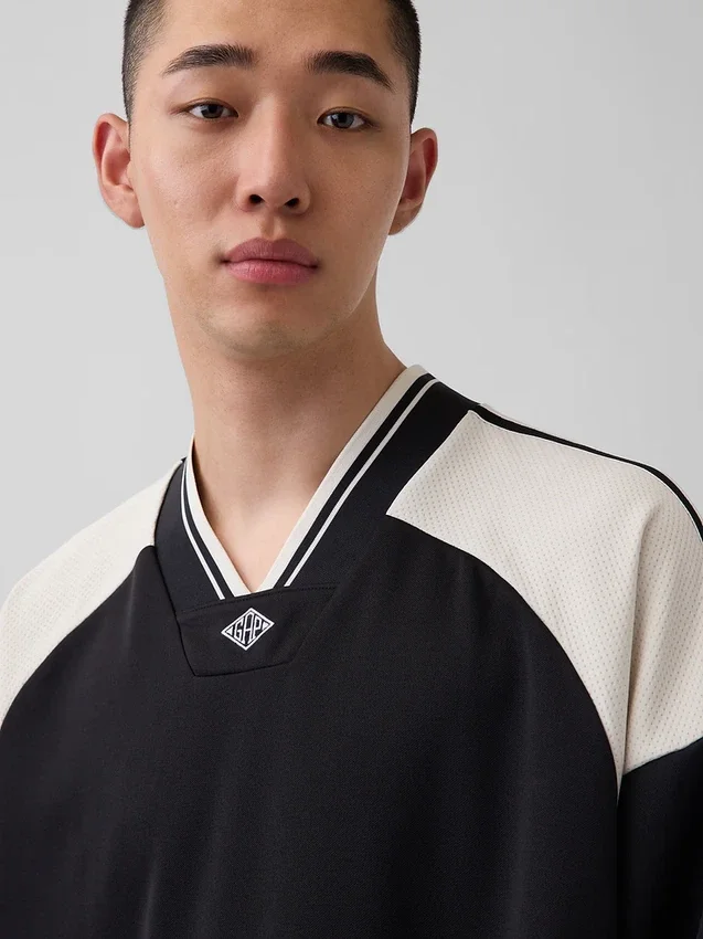 Ouigap oversized jersey met logo