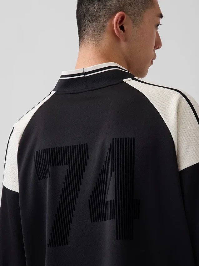 Ouigap oversized jersey met logo