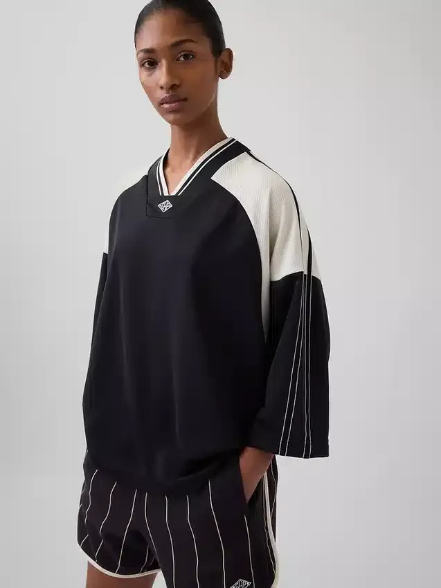 Ouigap oversized jersey met logo