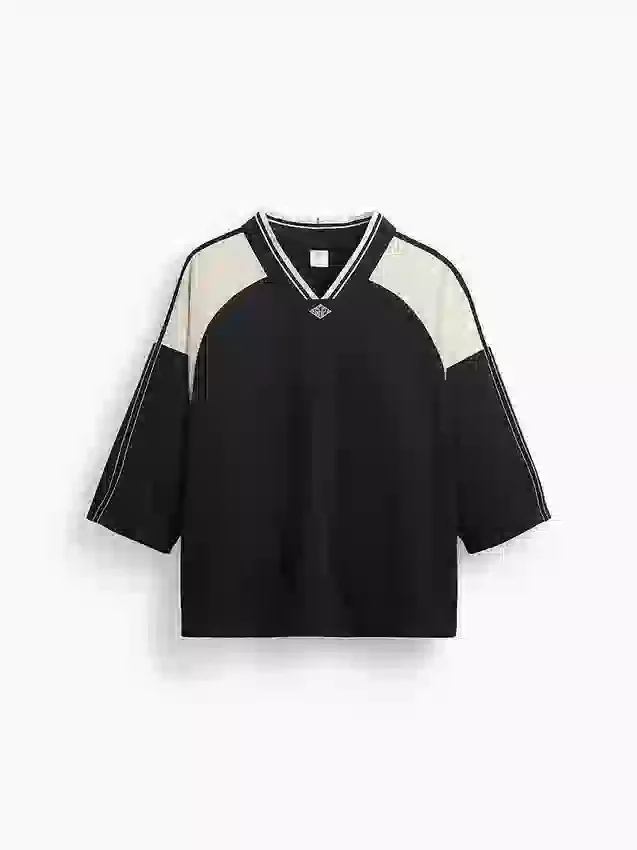 Ouigap oversized jersey met logo