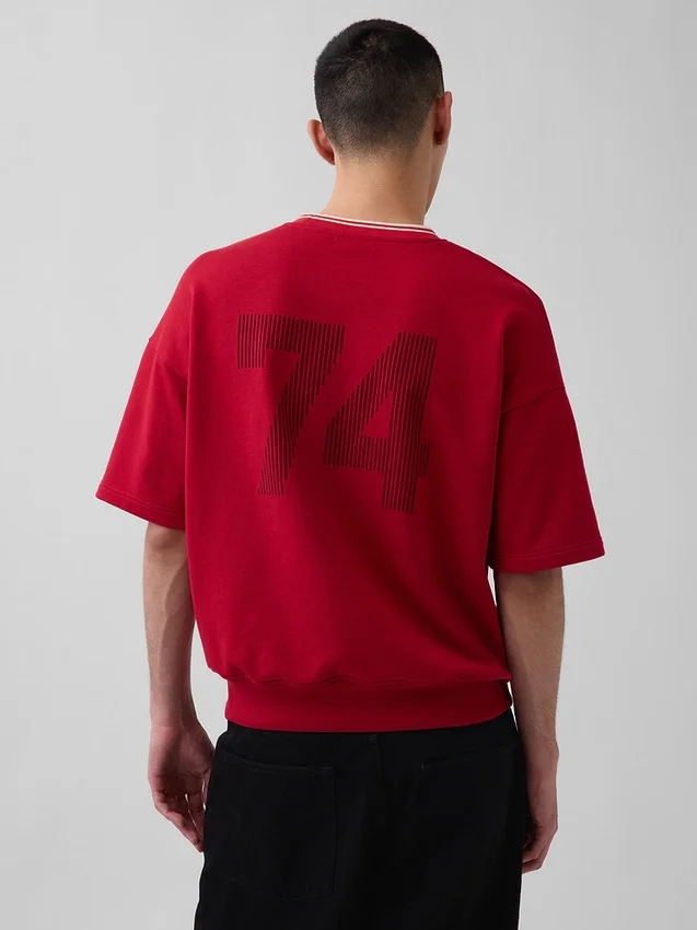 Ouigap zwaar French Terry-sweatshirt