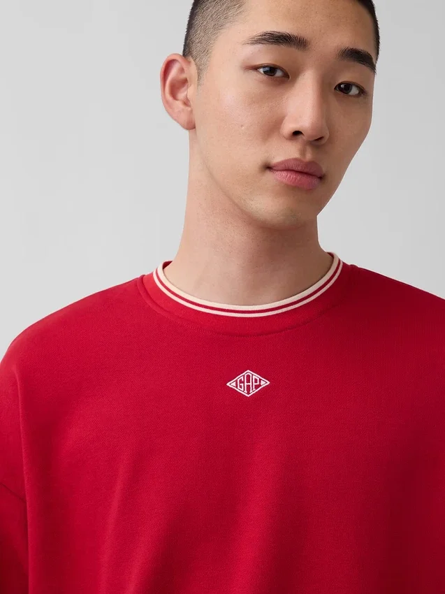 Ouigap zwaar French Terry-sweatshirt