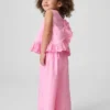 Outfitset met oogjes en ruches voor Baby & Peuter