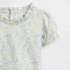 Outfitset van biologisch katoen met bloemenprint voor baby’s
