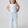 Outfitset van denim met oogjes voor Baby & Peuter