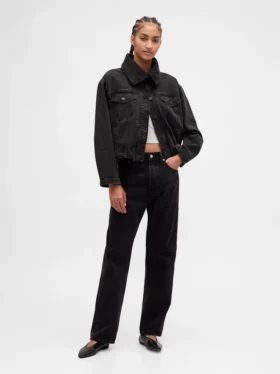 Oversized cocoonjas van denim