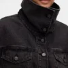 Oversized cocoonjas van denim