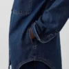Oversized denim overhemdjas