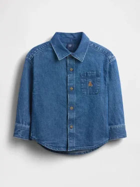 Oversized denimoverhemd voor Baby & Peuter