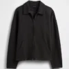Oversized fleecejas met rits voor volwassenen