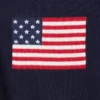 Oversized gehaakte truien voor kinderen met Americana-motief