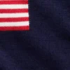 Oversized gehaakte truien voor kinderen met Americana-motief
