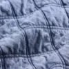 Oversized gewatteerd kinderjack met rits