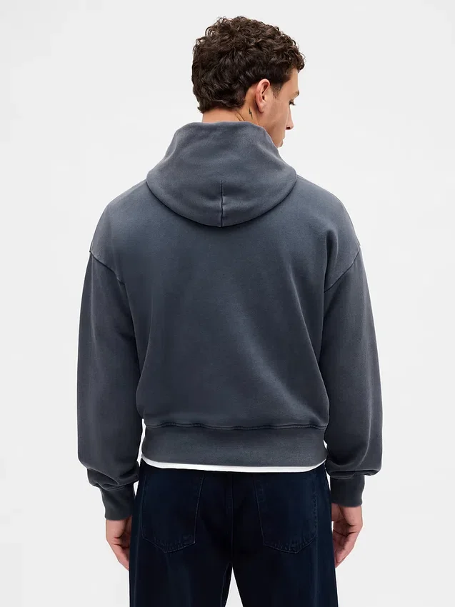 Oversized hoodie met logo voor volwassenen