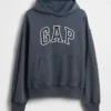 Oversized hoodie met logo voor volwassenen