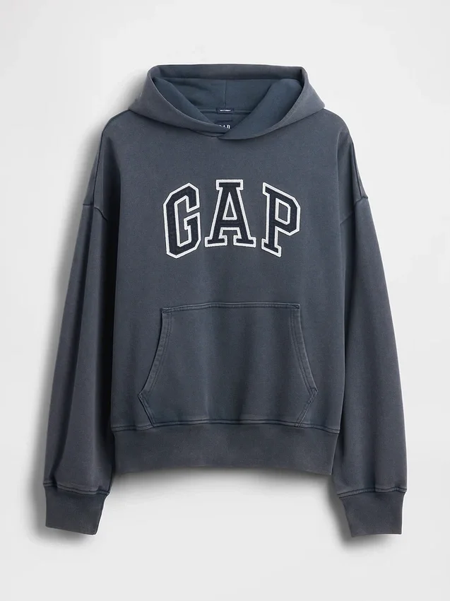 Oversized hoodie met logo voor volwassenen