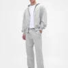 Oversized hoodie met rits voor volwassenen