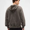Oversized hoodie met rits voor volwassenen