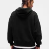 Oversized hoodie met rits voor volwassenen