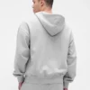 Oversized hoodie met rits voor volwassenen