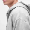 Oversized hoodie met rits voor volwassenen