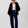 Oversized hoodie met rits voor volwassenen