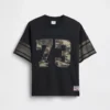 Oversized jersey T-shirt met print voor kinderen