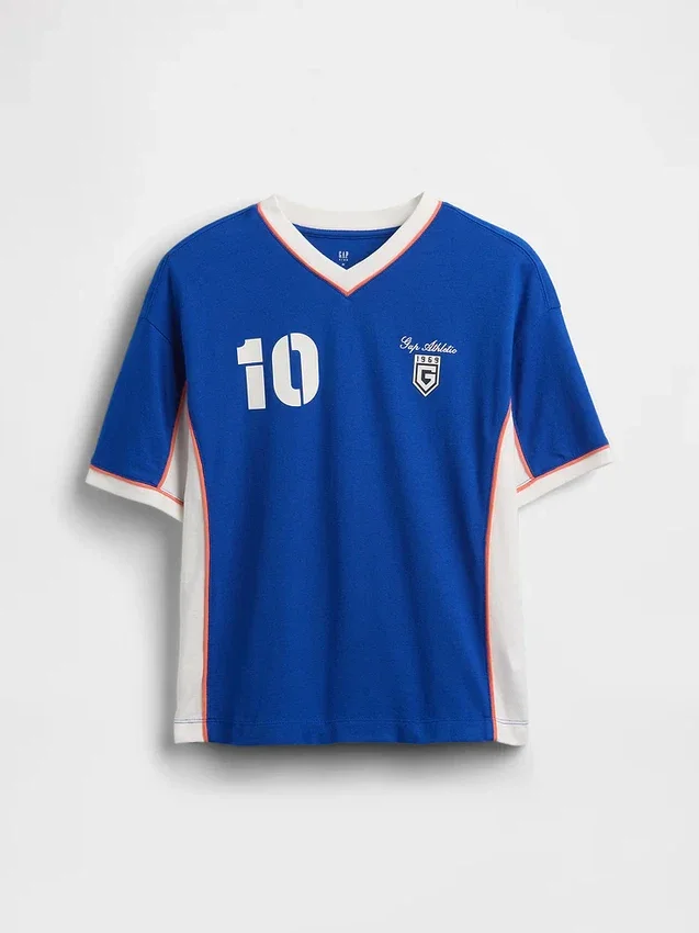 Oversized jersey T-shirt voor kinderen
