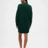 Oversized mini-trui-jurk met col